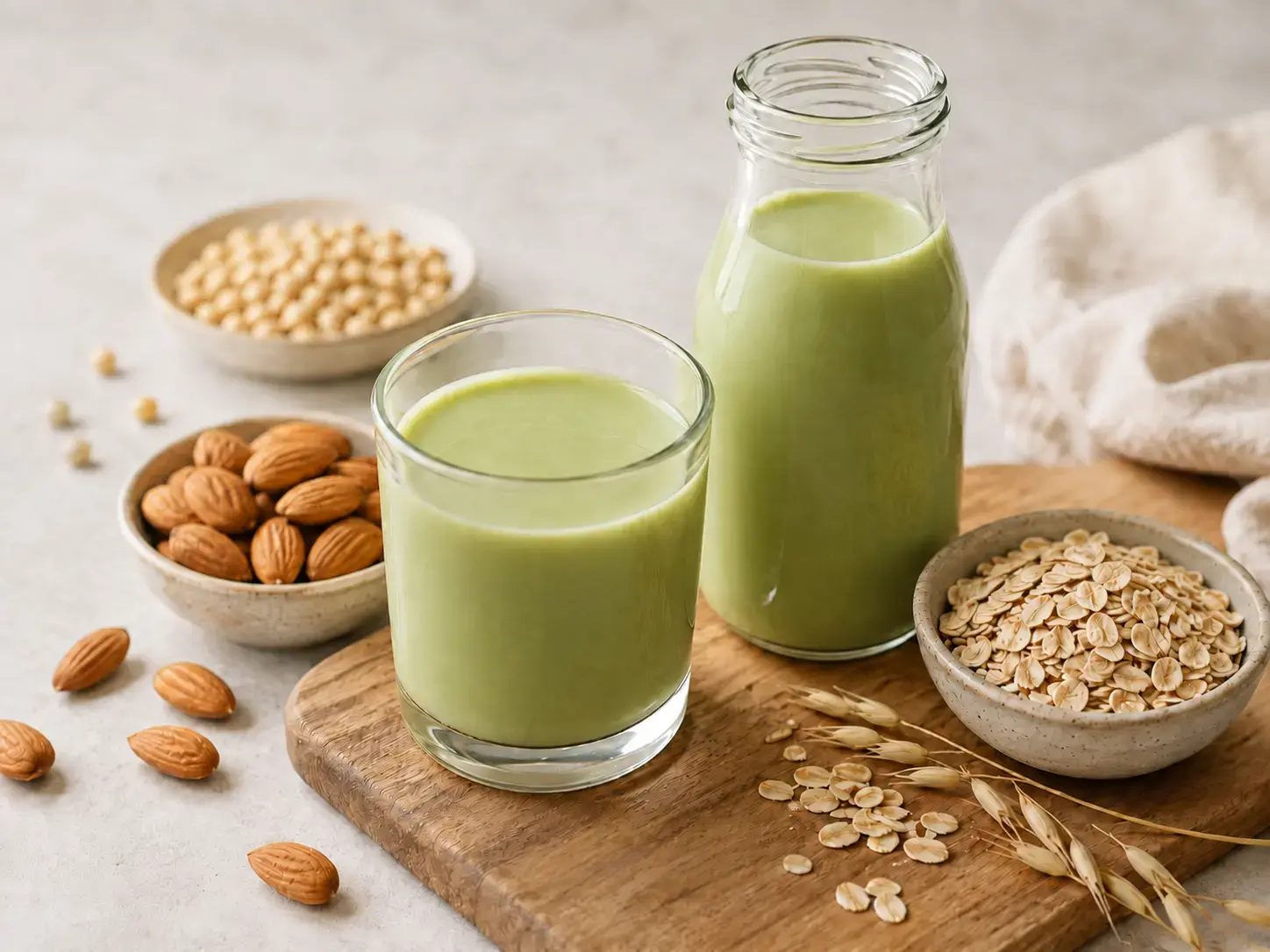 Plant based protein drink