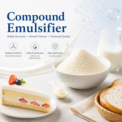 Compound Emulsifier: The Optimized Formula Solution for Stable Industrial Food Systems